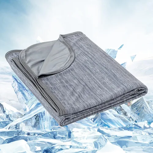 Vista 36 de OIGAE Manta refrescante para personas que duermen con calor – Manta fría de verano suave y ligera para sudores nocturnos, perfecta para cama, sofá