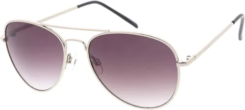 Vista 5 de zeroUV Gafas de sol de aviador para mujer, estilo clásico, para caras pequeñas, 1.969 in