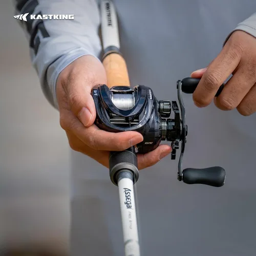Vista 14 de KastKing Al-Ti Elite - Carretes de pesca con carrete de titanio Izquierda-7.2:1