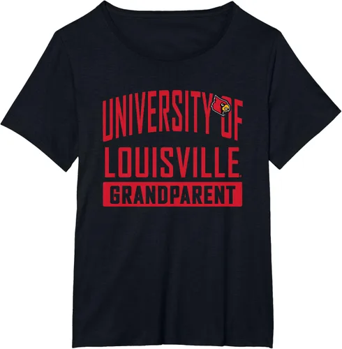 Vista 9 de Louisville Cardinals Grandparent University Camiseta, Negro