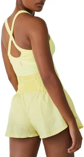 Vista 3 de Women 2 Pieces Tennis Dress Sleeveless Workout Mini Dress with Built in Bra and Shorts Cut Out Athletic Outfits