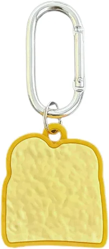 Vista 11 de Yatchen Bonita funda de silicona para AirTag 2021 Finder Fun 3D Cartoon Animal Anti Scratch Llavero Tracker Protector Bluetooth (Béisbol, 1 unidad)
