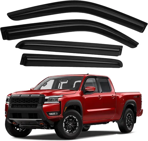 Vista 56 de Canvcle 4Runner - Protectores de lluvia – Viseras de ventana para Toyota 4Runner 2010-2024, deflectores de viento de ventana lateral con cinta