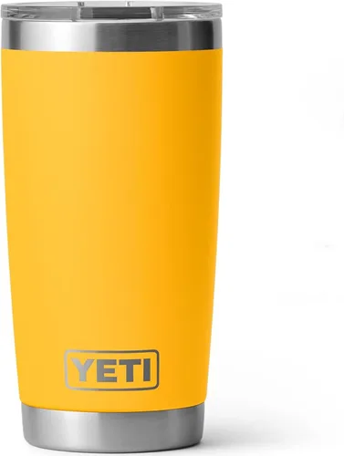 Vista 35 de YETI Rambler - Vaso de acero inoxidable con aislamiento al vacío de 20 onzas con tapa MagSlider Todo acero inoxidable