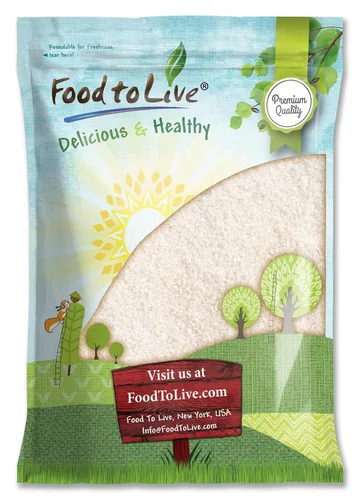 Vista 8 de Food to Live Arroz blanco de grano corto, 1 libra, estilo japonés de grano corto, perfectamente pegajoso, vegano, arroz kosher. Fácil de cocinar.