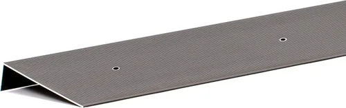 Vista 2 de Umbral plano de aluminio resistente con sello de hueco, 6 pulgadas de ancho x 1.5 pulgadas de alto, resistente a la intemperie, ideal para tráfico