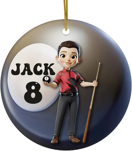 Vista 12 de FLOCHIL Adornos Personalizados de Bailarina de Navidad 2025 para Niña, Adornos Personalizados de Bailarina para Árbol de Navidad, Regalo