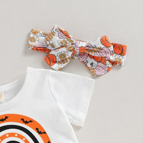 Vista 35 de Conjunto de camiseta y pantalones cortos para bebé niña del 4 de julio, camiseta y pantalones cortos para el Día de los Caídos
