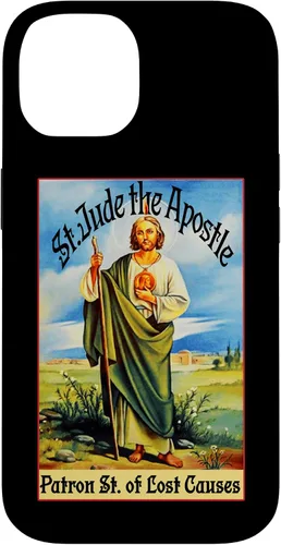Vista 4 de St. Jude - Funda para iPhone 16, diseño de The Apóstol of Jesus Lost Causes