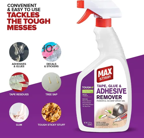 Vista 3 de Max Strip Removedor de cinta, pegamento y adhesivo 22 oz