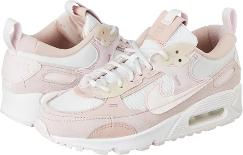 Vista 2 de Nike Air Max 90 Futura para mujer, Summit WhiteLight Soft Pink