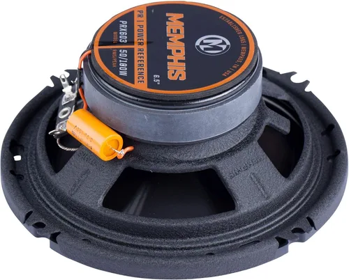 Vista 7 de Memphis Audio PRX603 Power Reference Series - Altavoces coaxiales de 3 vías de 6.5 pulgadas con tweeters giratorios - Par