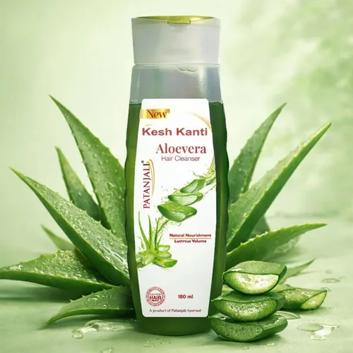 Vista 6 de patanjali Kesh Kanti Aloevera - Limpiador para el cabello, 6.08 fl oz (paquete de 1)