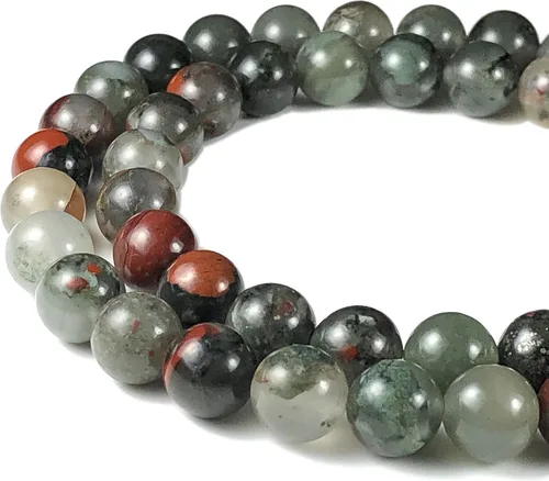 Vista 17 de ABCGEMS - Cuentas de granate hesonita ámbar y naranja madagasquino (color naranja pardusco raro) piedra de cristal de energía curativa de chakra