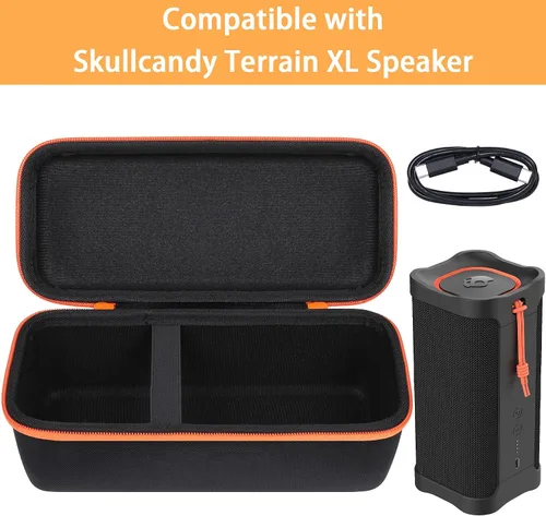 Vista 3 de co2CREA Funda rígida compatible con altavoz Bluetooth inalámbrico Skullcandy Terrain XL