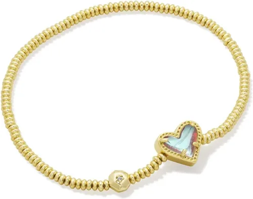 Vista 13 de Kendra Scott Pulsera elástica de corazón Ari, joyería de moda para mujer