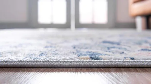 Vista 4 de Unique Loom Sumter Collection Area Rug - Brewton (2' 2" x 3' 1" Rectangle Multi/Blue)