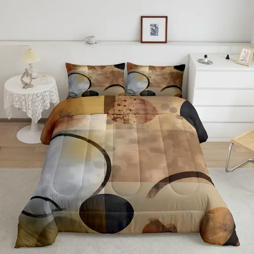 Vista 27 de Feelyou Lindo juego de edredón decorativo de hongos para niños, edredón de hongos de dibujos animados para niños y adolescentes, juego de ropa