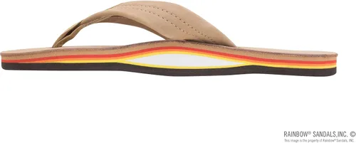 Vista 2 de Rainbow - Sandalias de cuero de primera calidad para mujer