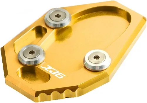 Vista 8 de SCUUBE Placa de soporte lateral para motocicleta, placa ampliadora, soporte lateral CNC, almohadilla para Yamaha XJ6/ABS 2009 2010 2011 2012 2013