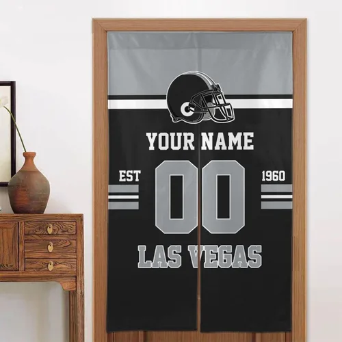 Vista 8 de Cortinas de puerta de Nueva Orleans, panel de cortina personalizado para puerta con número de nombre, cortina japonesa personalizada para New Orleans
