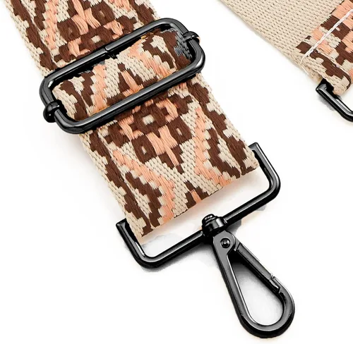 Vista 148 de ZOOEASS Hebillas de níquel Correa ancha para el hombro ajustable de repuesto para cinturón de pistola, hebilla de guitarra estilo bandolera