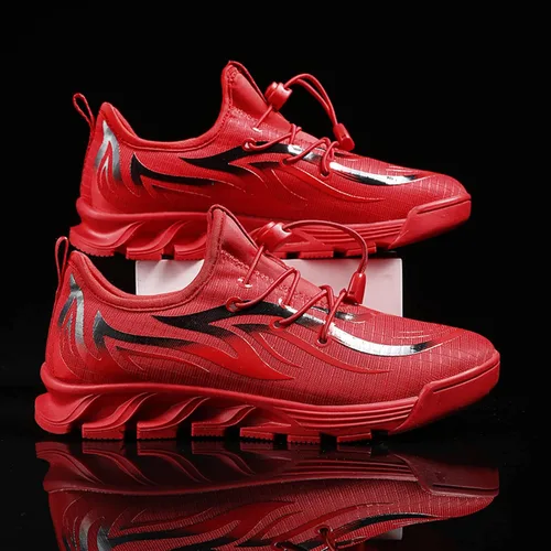 Vista 6 de GENCL Tenis de moda para niñas y niños con suela de goma, transpirables y antideslizantes, zapatos casuales para niños, con forro de tela