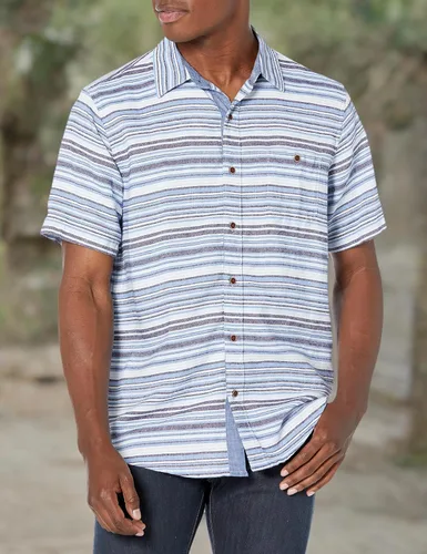 Vista 4 de Gymboree Mens Short Sleeve Up Button Down Shirt