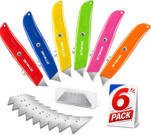 Vista 12 de Paquete de 12 cuchillos utilitarios con 10 cuchillas 12pack-folding