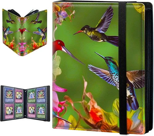 Vista 21 de Carpeta para tarjetas intercambiables, 4 bolsillos para tarjetas intercambiables, 160 bolsillos de doble cara, funda para tarjetas de tamaño Mujeres