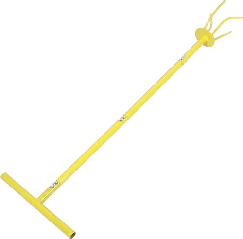 Vista 2 de WALFRONT Manual Hand Tiller, Stainless Steel Twist Tiller Garden Claw Tool with Ergonomic Handle, Efficient Soil Cultivator for Vegetable Garden and