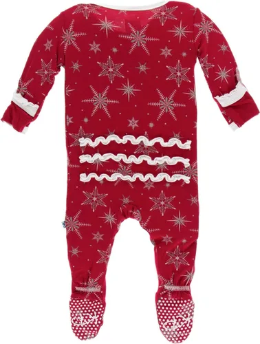 Vista 2 de KicKee Pants Mameluco con volantes y cremallera