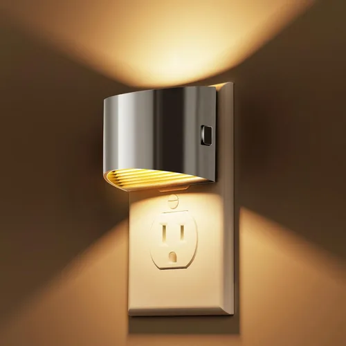 Vista 11 de L LOHAS LED - Luces nocturnas enchufables en la pared con 3CCT ajustable (1600K/3000K/5000K), luz nocturna de 1W enchufable en la pared, sensor