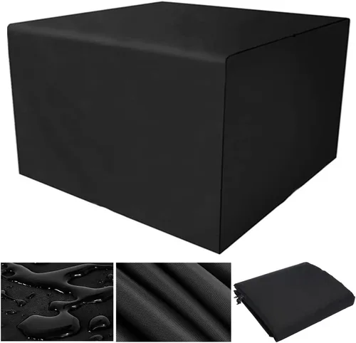 Vista 12 de Cubiertas para muebles de patio, cubierta impermeable para muebles de exterior 102 x 48 x 30 Pulgadas para mesa, silla y sofá al aire libre