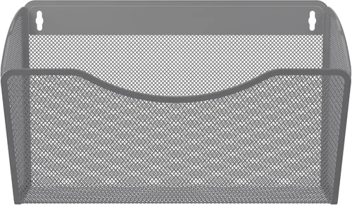 Vista 8 de EasyPAG Mesh Collection organizador de archivos y cartas para montar en pared, Negro