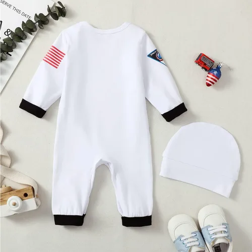Vista 3 de Newborn Boy Girl Halloween Costume Outfit Baby Uniform Costume Clothes Romper