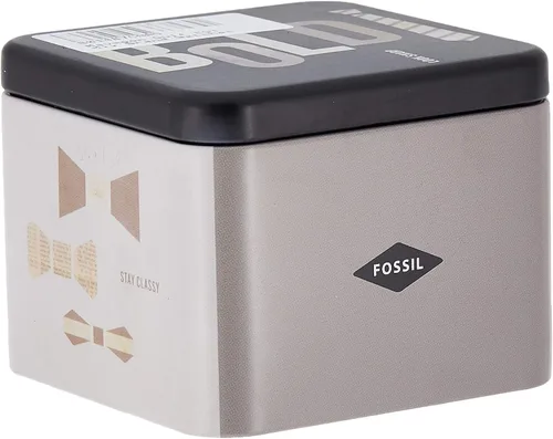 Vista 7 de Fossil - Reloj de pulsera automático y mecánico de estilo Townsman en acero inoxidable para hombre Plateado Negro