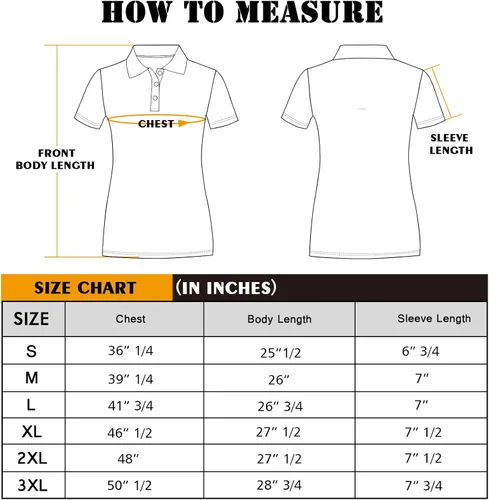 Vista 6 de MOHEEN Womens Quick Dry Short Sleeve Polo Shirts Moisture Wicking Performance Athletic Golf Polo