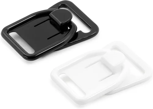 Vista 2 de Dritz 56698-12-66 Clips de sujetador, 12 pulgada, negro, blanco, 4