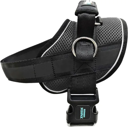 Vista 6 de Joyride Harness Chaleco de malla de verano – Arnés para perro 2.0 sin tirones – Chaleco ajustable y transpirable – Etiqueta de nombre personalizada