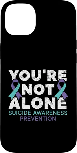 Vista 14 de Funda de concienciación para la prevención del suicidio de la depresión para iPhone 11 You're Not Alone