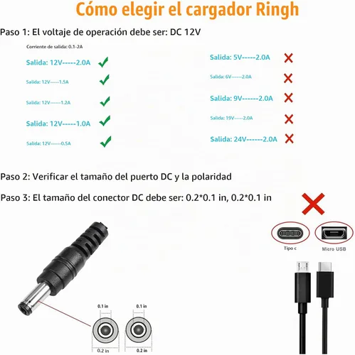 Vista 2 de Adaptador de corriente alterna de pared compatible con RESTECK, Vellax, Medcursor, Mirakel, InvoSpa Shiatsu Back Shoulder and Neck Massager Charger