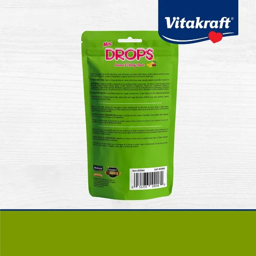 Vista 8 de Vitakraft Mini Drops - Golosinas para hámster/rata/ratón enano