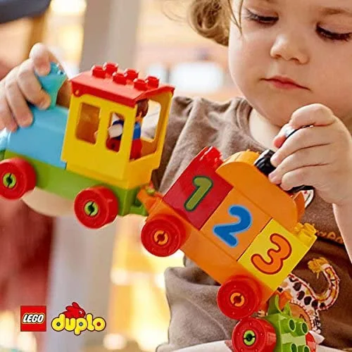 Vista 5 de LEGO Duplo, mi primer tren de números 10847, de preescolar