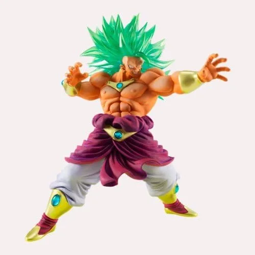 Vista 2 de Dragon Ball Kai Hybrid Grade Super Saiyan 3 Broly Exclusiva Figura de 6.6 pulgadas