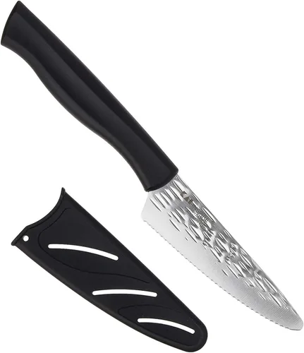 Vista 8 de Kai Cuchillo Inspire Pelar, Negro/Plata, 3.5 Pulgadas