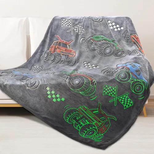 Vista 8 de ORDM Axolotl - Manta de regalo para niñas, manta que brilla en la oscuridad, juguete de ajolote, regalos de cumpleaños para niñas adolescentes
