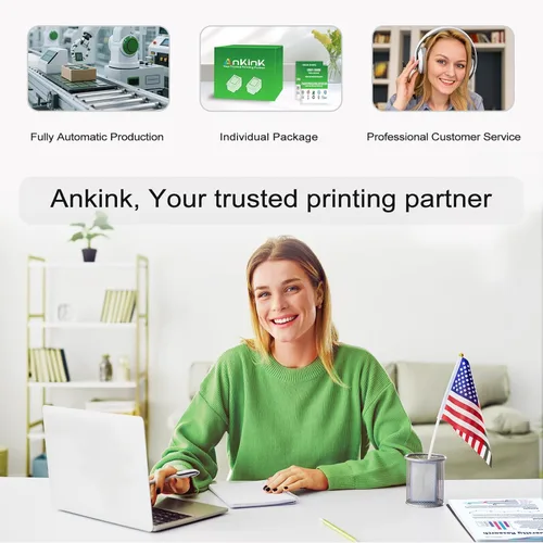 Vista 7 de Ankink 63XL - Cartuchos de tinta de repuesto para HP 63 XL (color 2 unidades) funcionan con HP63 3830 4650 4652 4655 5200 5252 5255 5258 4520 4512