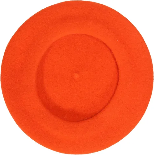 Vista 74 de ZLYC - Boina francesa de lana unicolor para mujeres y niñas