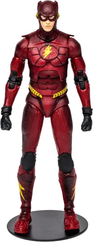 Vista 2 de McFarlane - DC Multiverse - Figura de acción de la película Flash de 7 pulgadas - El disfraz de Batman Flash